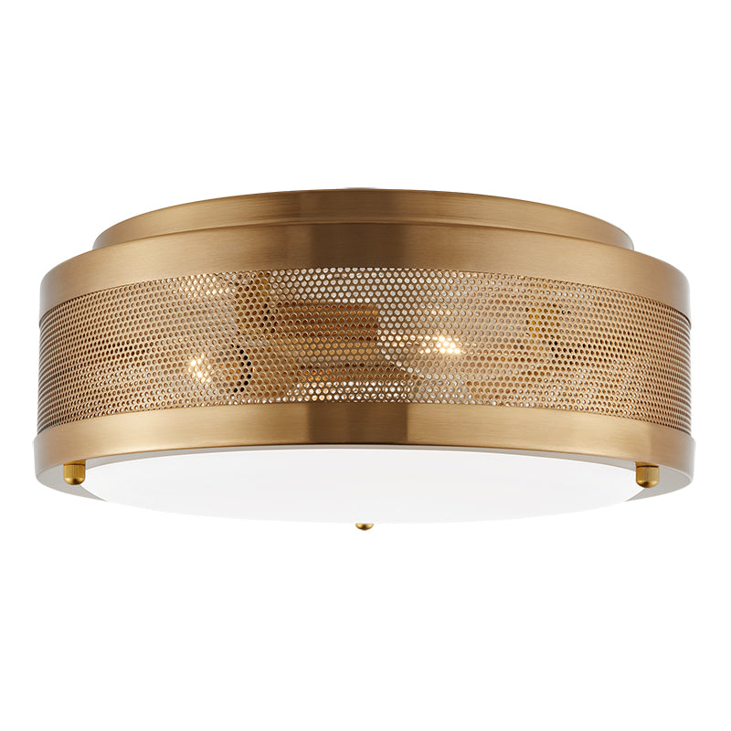 Sea Gull 7532003EN Vander 3-lt 12" LED Flush Mount
