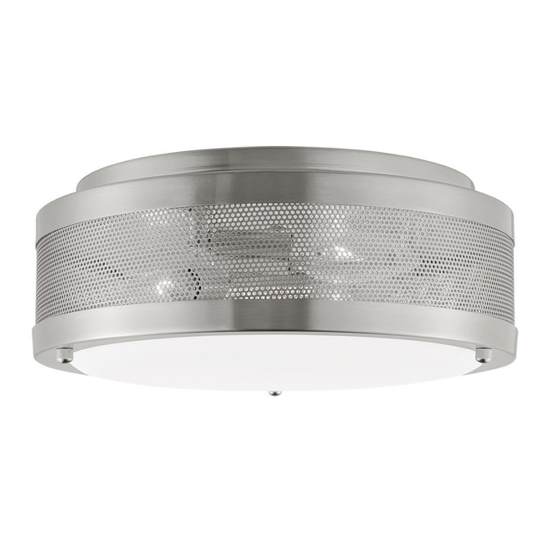 Sea Gull 7532003EN Vander 3-lt 12" LED Flush Mount
