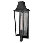 Hinkley 28895 Georgetown 1-lt 27" Tall LED Outdoor Wall Lantern - Black