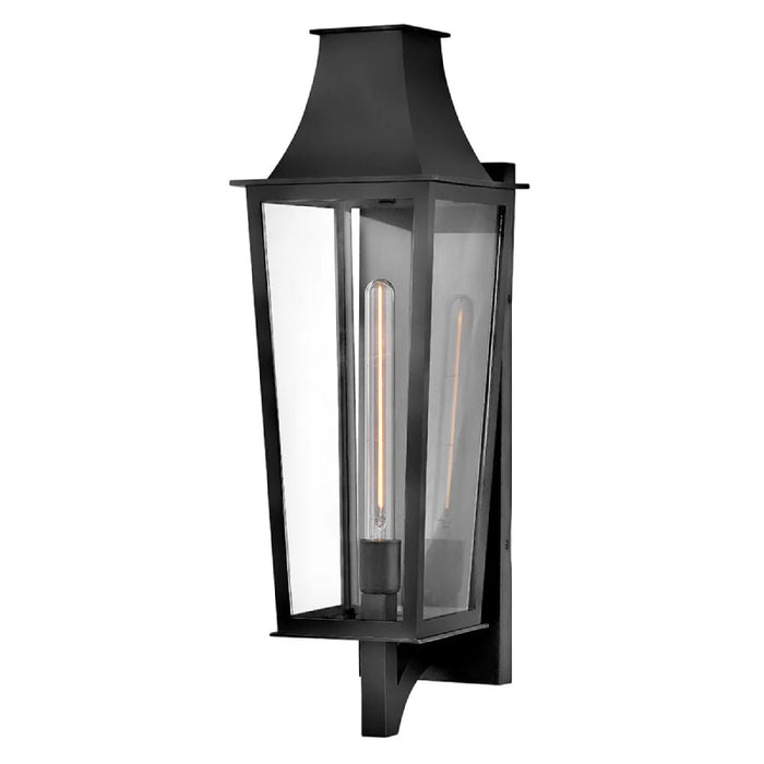 Hinkley 28895 Georgetown 1-lt 27" Tall LED Outdoor Wall Lantern - Black