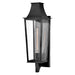 Hinkley 28895 Georgetown 1-lt 27" Tall LED Outdoor Wall Lantern - Black