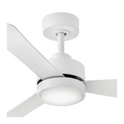 Hinkley 905744 Iver 44" Outdoor Smart Ceiling Fan with LED Light Kit - Matte White