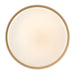 Hinkley 30072 Cedric 2-lt 13" LED Semi-Flush Mount - Lacquered Brass