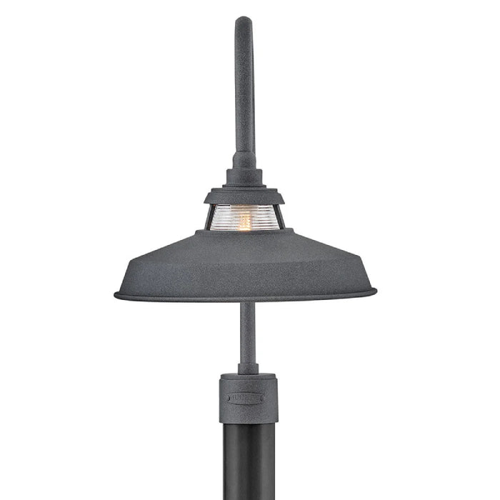 Hinkley 1191 Troyer 1-lt 22" Tall LED Outdoor Post Lantern - Aged Zinc