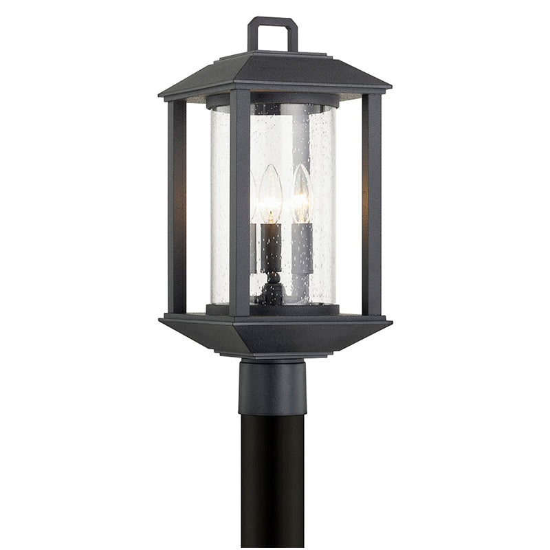 Troy P7285 Mccarthy 3-lt 19" Tall Post Light