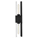 Hinkley 57062 Monte 2-lt 20" Tall LED Wall Sconce - Black Oxide 