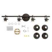 Kichler 7704 Hatteras Bay Fixed Rail 4-lt Semi Flush Mount