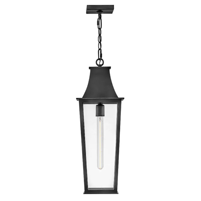 Hinkley 28892 Georgetown 1-lt 9" LED Hanging Lantern - Black