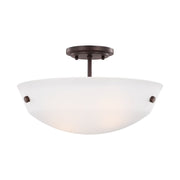 Generation 7715202 2-lt 15" Semi Flush Mount