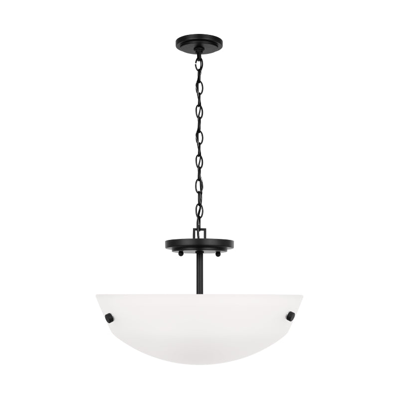 Generation 7715202EN3 Kerrville 2-lt 15" LED Semi Flush Mount