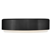 Hinkley 30075 Cedric 3-lt 18" LED Flush Mount - Black