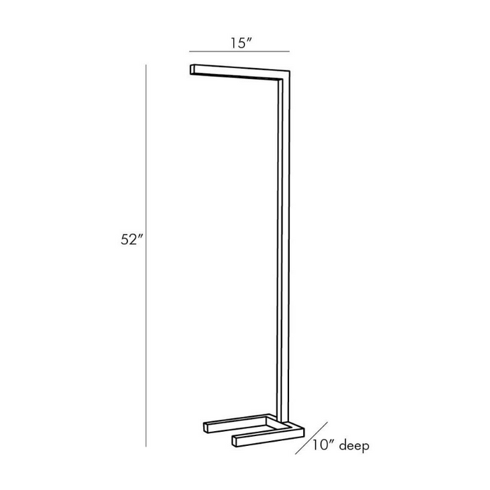 Arteriors 79157 Salford 1-lt 52" Tall LED Floor Lamp