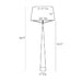 Arteriors Elden 1-lt 69" Tall Floor Lamp