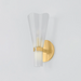 Hudson Valley 7931 Pine Island 1-lt 12" Tall Wall Sconce - Aged Brass