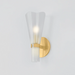 Hudson Valley 7931 Pine Island 1-lt 12" Tall Wall Sconce - Aged Brass