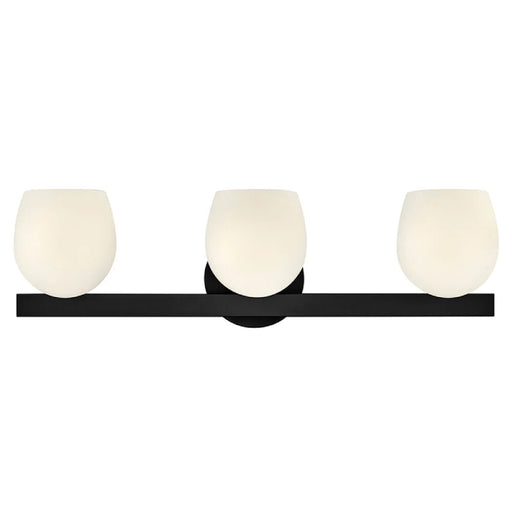 Hinkley 57023 Mae 3-lt 24" LED Vanity - Black