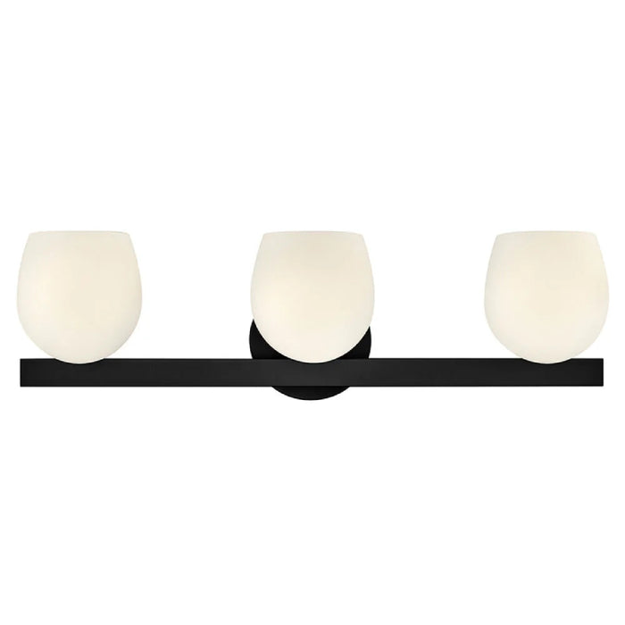 Hinkley 57023 Mae 3-lt 24" LED Vanity - Black