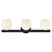 Hinkley 57023 Mae 3-lt 24" LED Vanity - Black