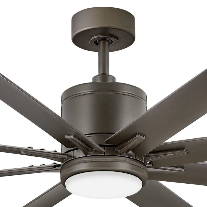 Hinkley 907166 Vantage 66" Indoor/Outdoor Smart Ceiling Fan with LED Light Kit - Metallic Matte Bronze