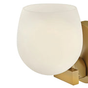 Hinkley 57020 Mae 1-lt 7" Tall LED Wall Sconce - Lacquered Brass