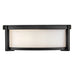 Hinkley 28963 Lowell 2-lt 13" LED Flush Mount - Black