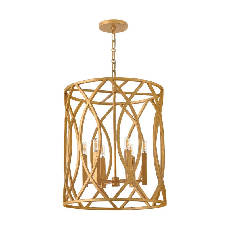 Hinkley 45789 Leona 6-lt 22" LED Pendant
