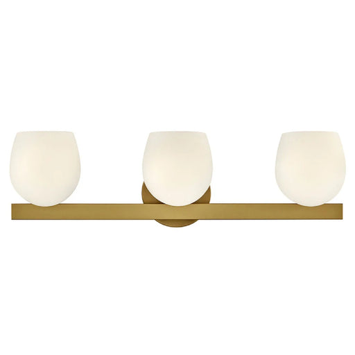 Hinkley 57023 Mae 3-lt 24" LED Vanity - Lacquered Brass