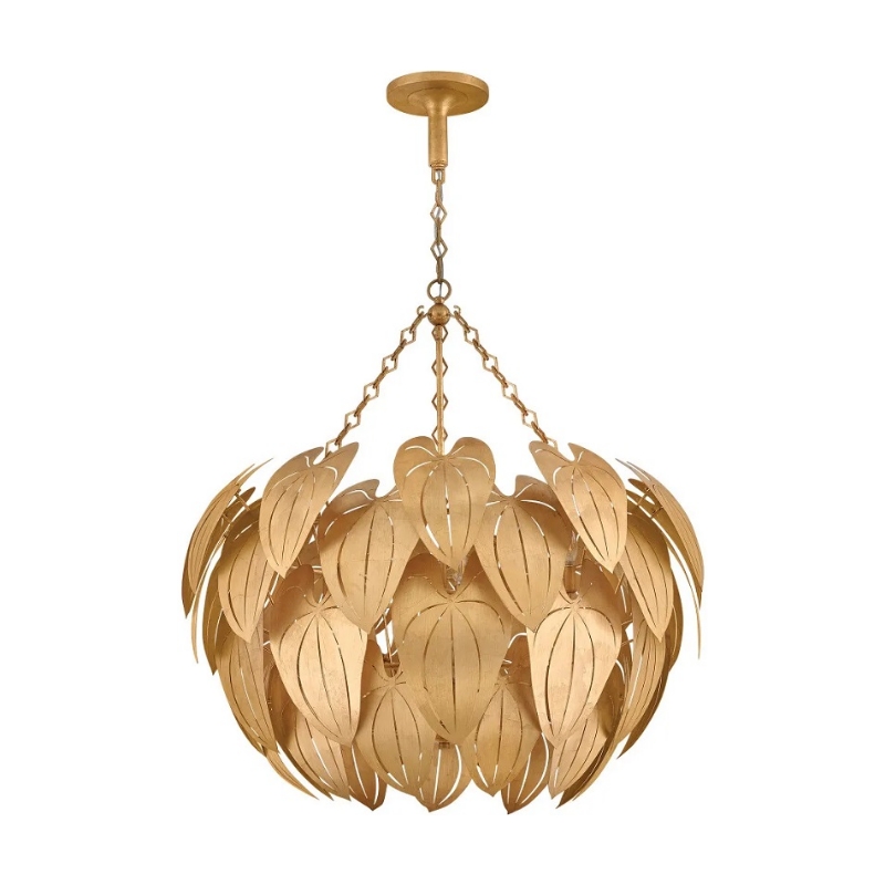 Fredrick Ramond FR47166 Camille 10-lt 38" LED Chandelier