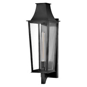 Hinkley 28895 Georgetown 1-lt 27" Tall LED Outdoor Wall Lantern - Black