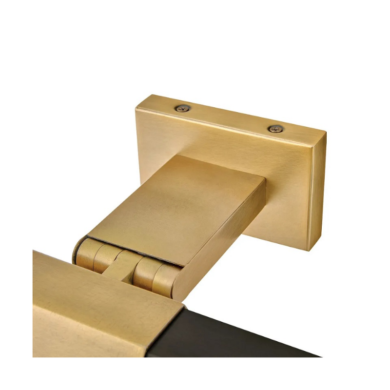 Hinkley 46983 Facet 1-lt 24" LED Accent Light - Lacquered Brass with Black accents