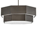 Hinkley 46995 Facet 12-lt 38" LED Chandelier - Black Oxide