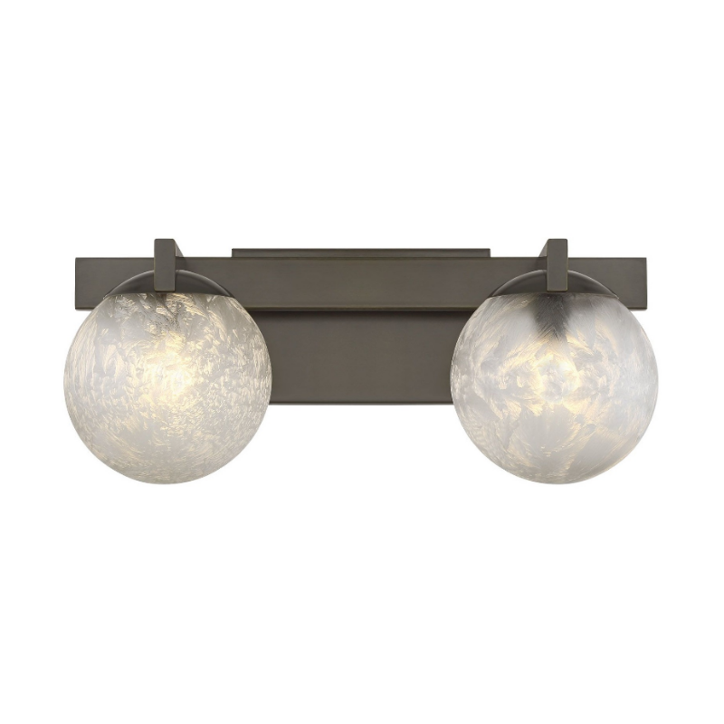 Savoy House 8-1017-2 Darien 2-lt 17" Bathroom Vanity Light - Mediterranean Bronze