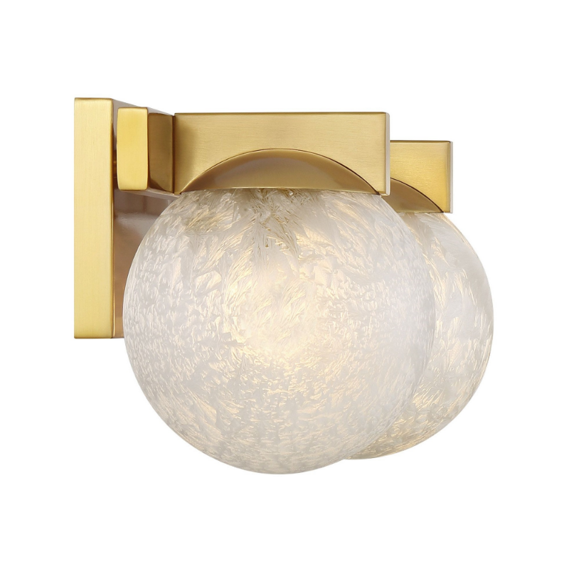 Savoy House 8-1017-2 Darien 2-lt 17" Bathroom Vanity Light - Warm Brass
