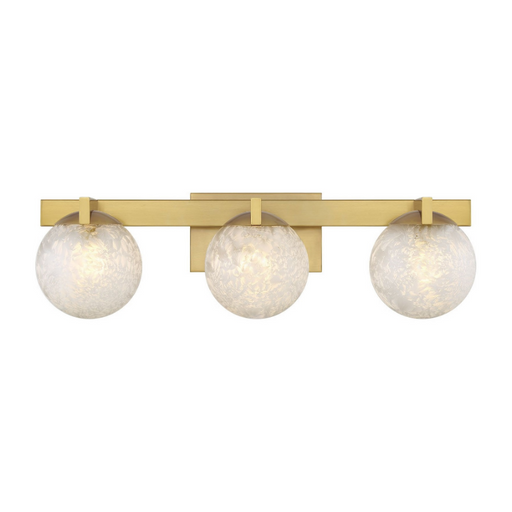 Savoy House 8-1017-3 Darien 3-lt 25" Bathroom Vanity Light - Warm Brass
