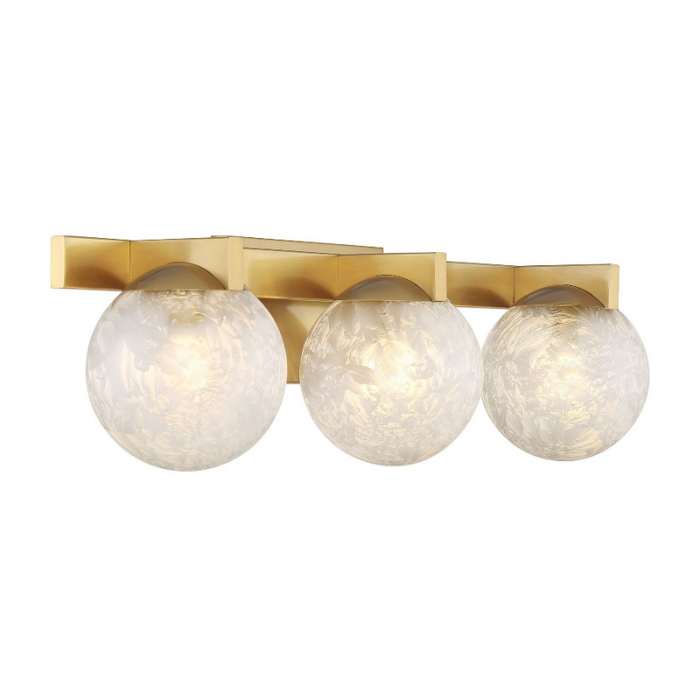 Savoy House 8-1017-3 Darien 3-lt 25" Bathroom Vanity Light - Warm Brass