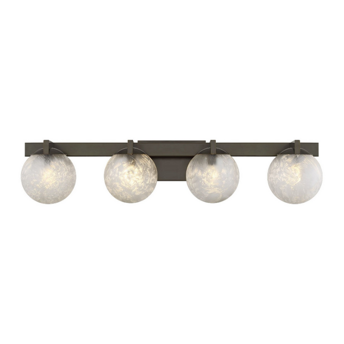 Savoy House 8-1017-4 Darien 4-lt 33" Bathroom Vanity Light - Mediterranean Bronze