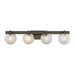 Savoy House 8-1017-4 Darien 4-lt 33" Bathroom Vanity Light - Mediterranean Bronze