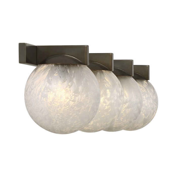 Savoy House 8-1017-4 Darien 4-lt 33" Bathroom Vanity Light - Mediterranean Bronze