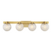 Savoy House 8-1017-4 Darien 4-lt 33" Bathroom Vanity Light - Warm Brass