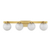 Savoy House 8-1017-4 Darien 4-lt 33" Bathroom Vanity Light - Warm Brass
