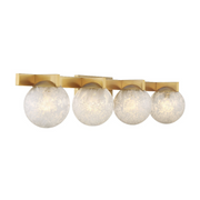 Savoy House 8-1017-4 Darien 4-lt 33" Bathroom Vanity Light - Warm Brass