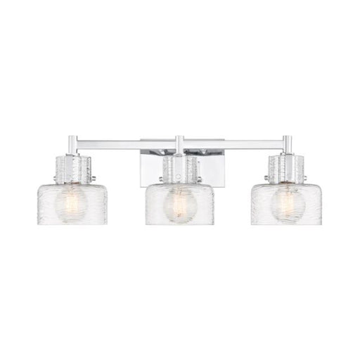 Savoy House 8-1030-3 Dover 3-lt 25" Bathroom Vanity Light - Chrome