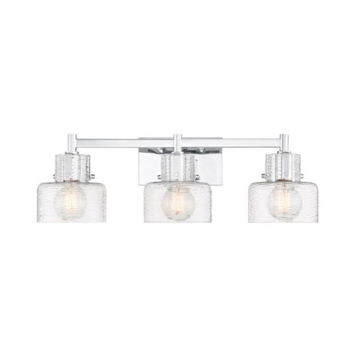 Savoy House 8-1030-3 Dover 3-lt 25" Bathroom Vanity Light - Chrome