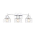 Savoy House 8-1030-3 Dover 3-lt 25" Bathroom Vanity Light - Chrome