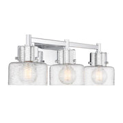 Savoy House 8-1030-3 Dover 3-lt 25" Bathroom Vanity Light - Chrome