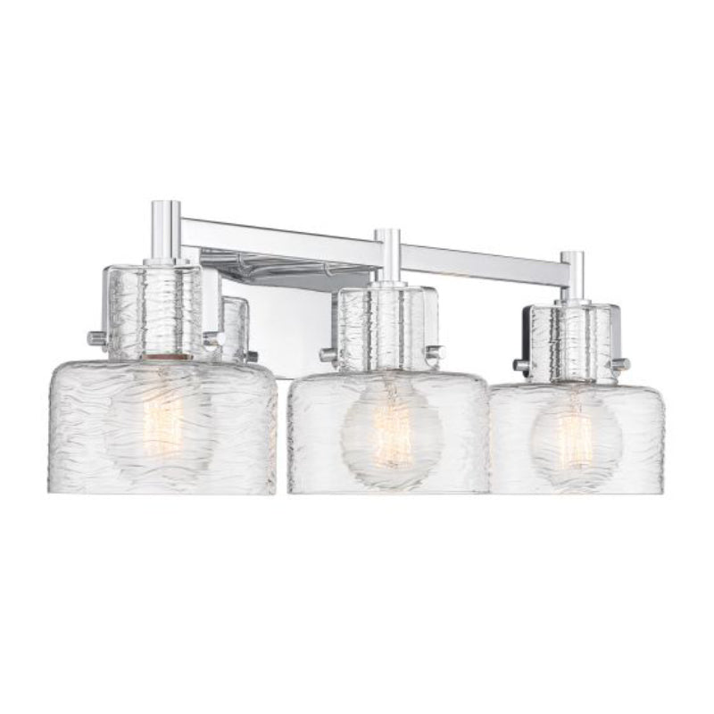 Savoy House 8-1030-3 Dover 3-lt 25" Bathroom Vanity Light - Chrome