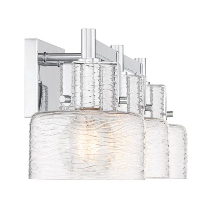 Savoy House 8-1030-3 Dover 3-lt 25" Bathroom Vanity Light - Chrome