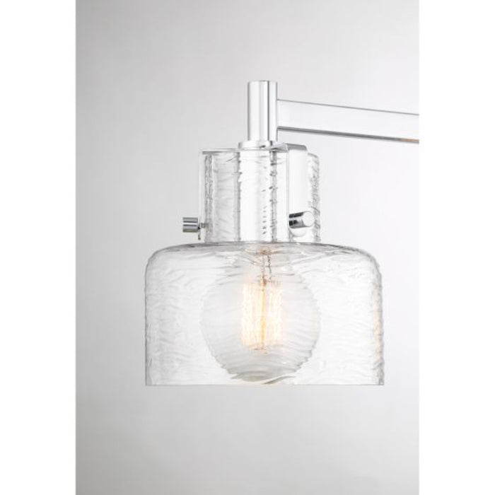 Savoy House 8-1030-3 Dover 3-lt 25" Bathroom Vanity Light - Chrome