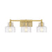 Savoy House 8-1030-3 Dover 3-lt 25" Bathroom Vanity Light - Warm Brass