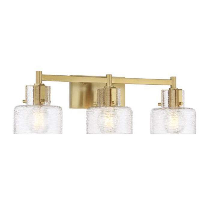Savoy House 8-1030-3 Dover 3-lt 25" Bathroom Vanity Light - Warm Brass